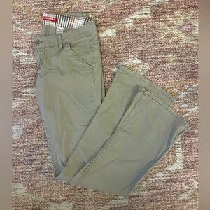 Unionbay Slim Flare Khaki Pants
